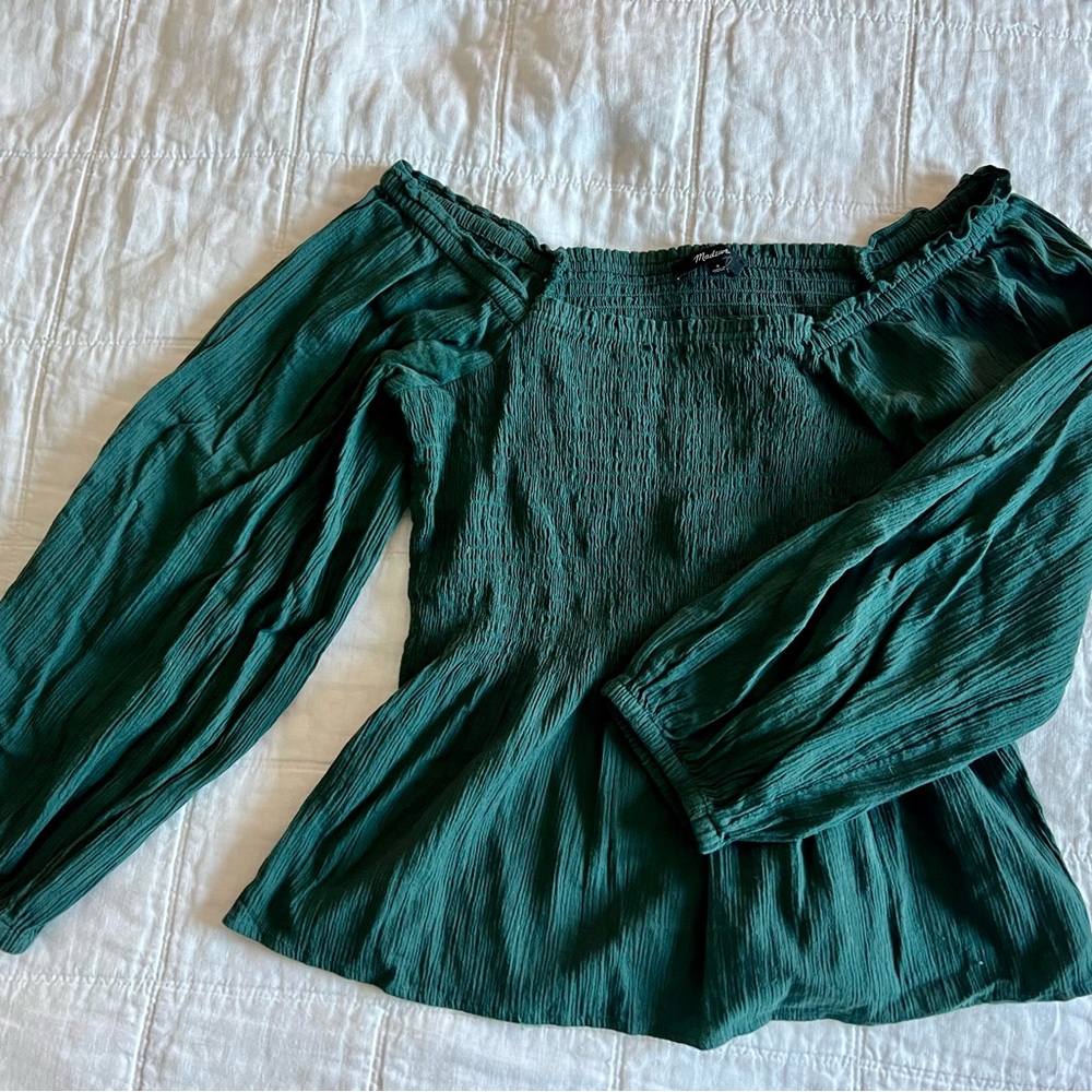 Madewell Smocked Top